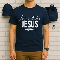 Love Like Jesus Dear Person Behind Me Christian T-Shirt thumb 6