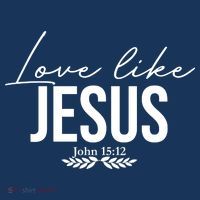 Love Like Jesus Dear Person Behind Me Christian Women's Hoodie thumb 2