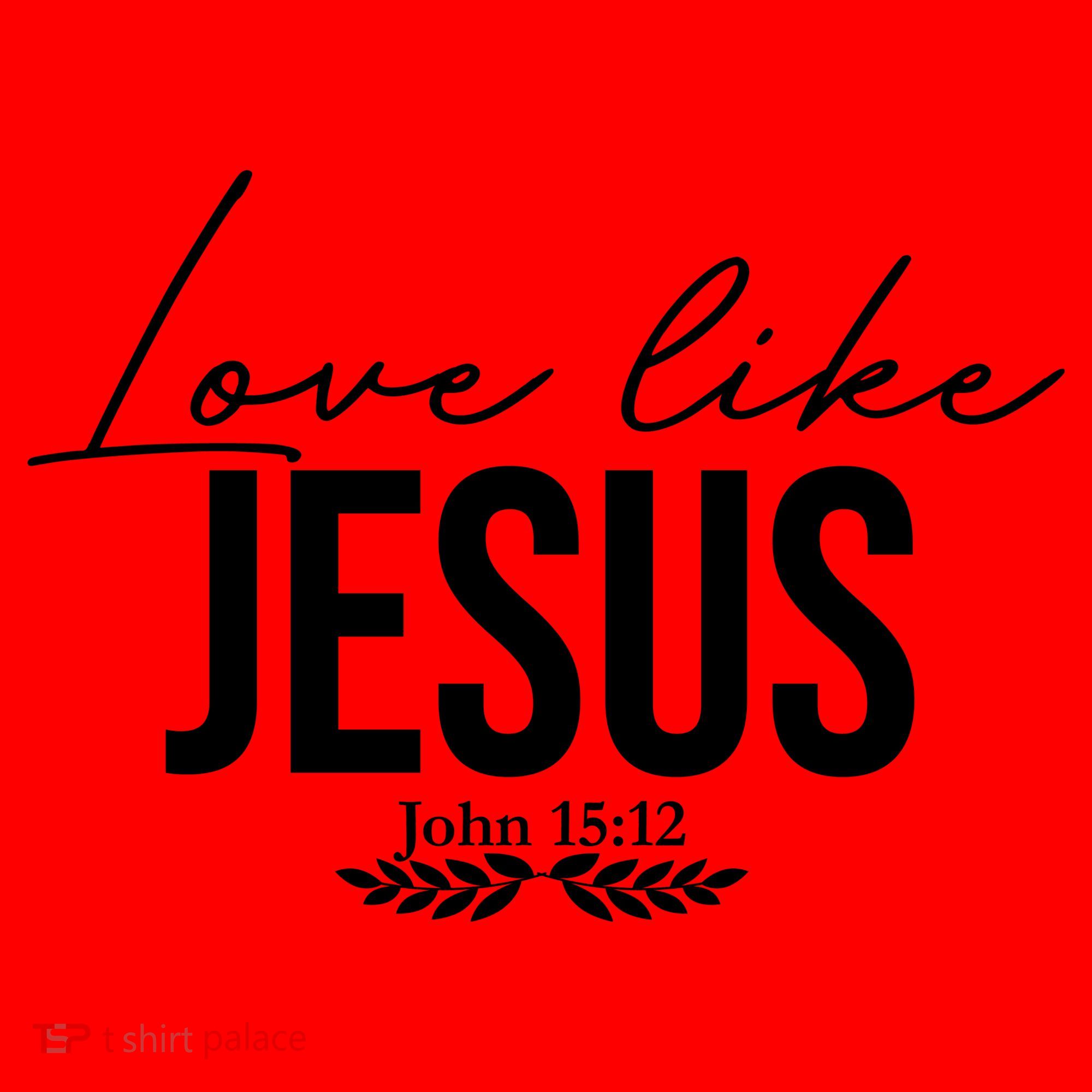 Love Like Jesus Dear Person Behind Me Christian Santa Hat