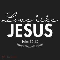 Love Like Jesus John 15:12 Christianity Beanie thumb 2