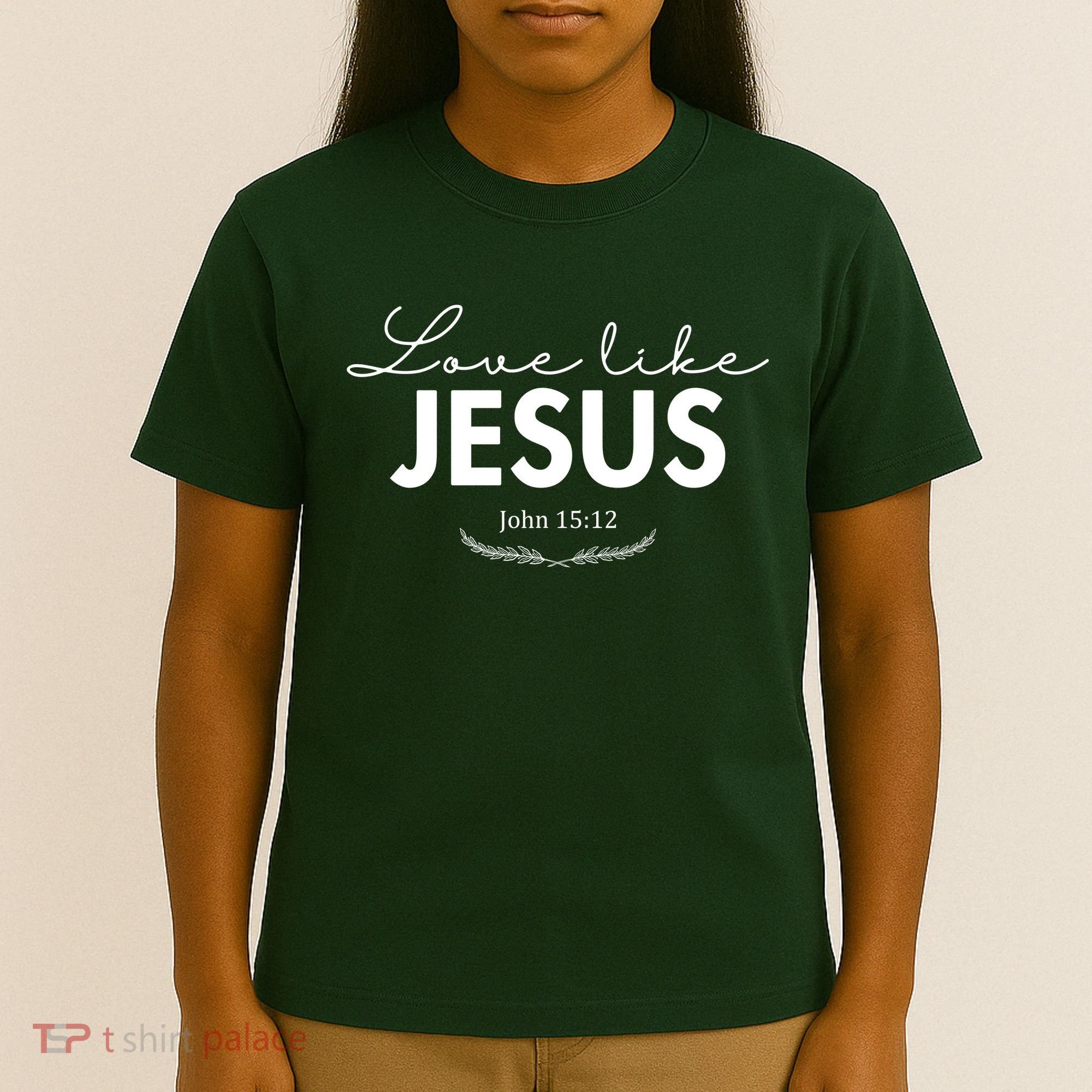 Love Like Jesus John 15:12 Christianity T-Shirt