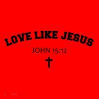 Love Like Jesus John 15 12 Christian Catholic Bible Verse Santa Hat thumb 1