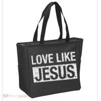 Love Like Jesus Tote Bag thumb 2