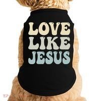 Love Like Jesus Trendy Doggie Tank thumb 0