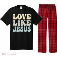 Love Like Jesus Trendy Pajama Set thumb 0
