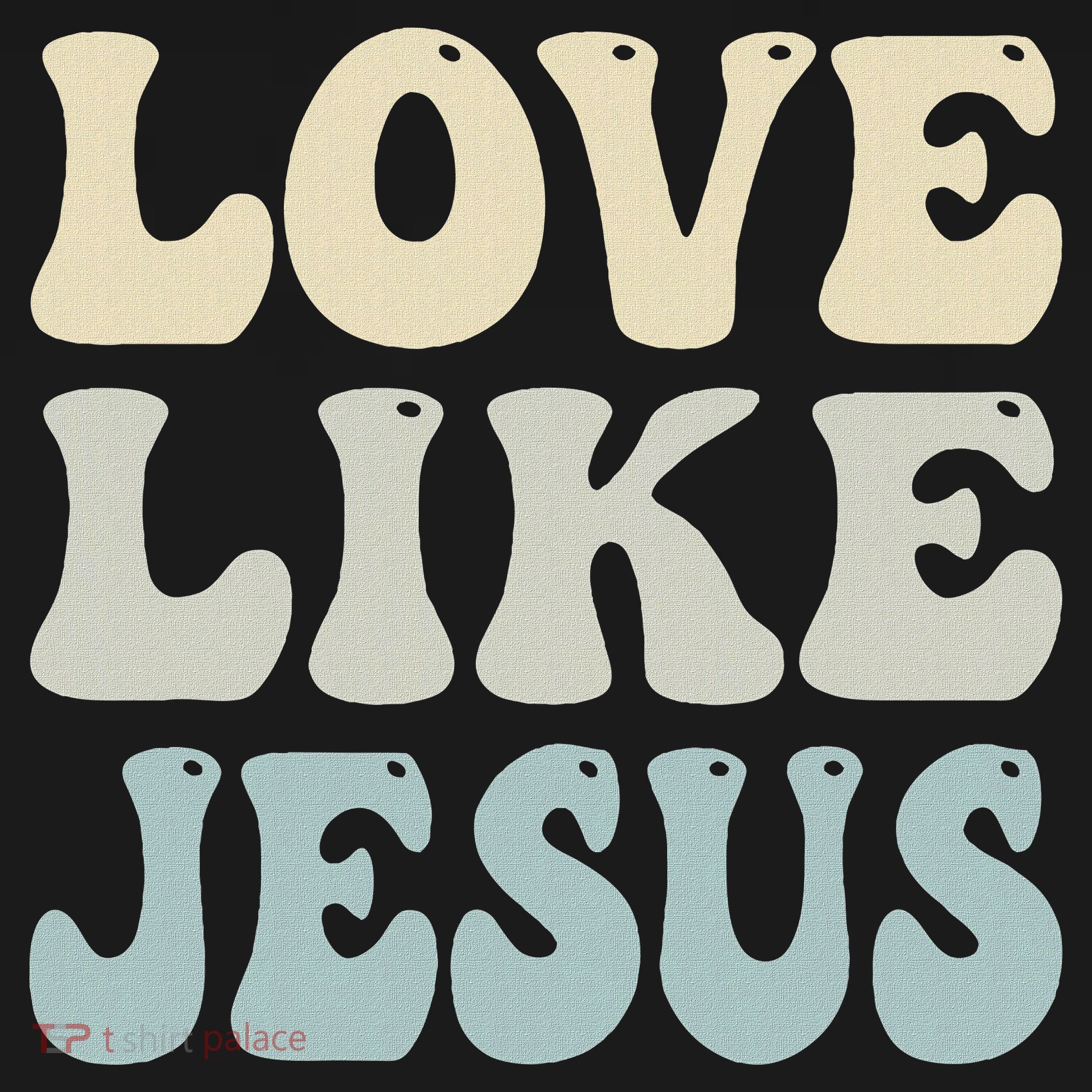 Love Like Jesus Trendy Pajama Set