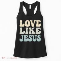 Love Like Jesus Trendy Women's Tank Top thumb 0