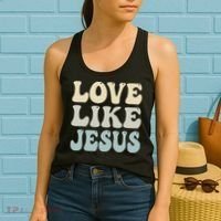 Love Like Jesus Trendy Women's Tank Top thumb 2