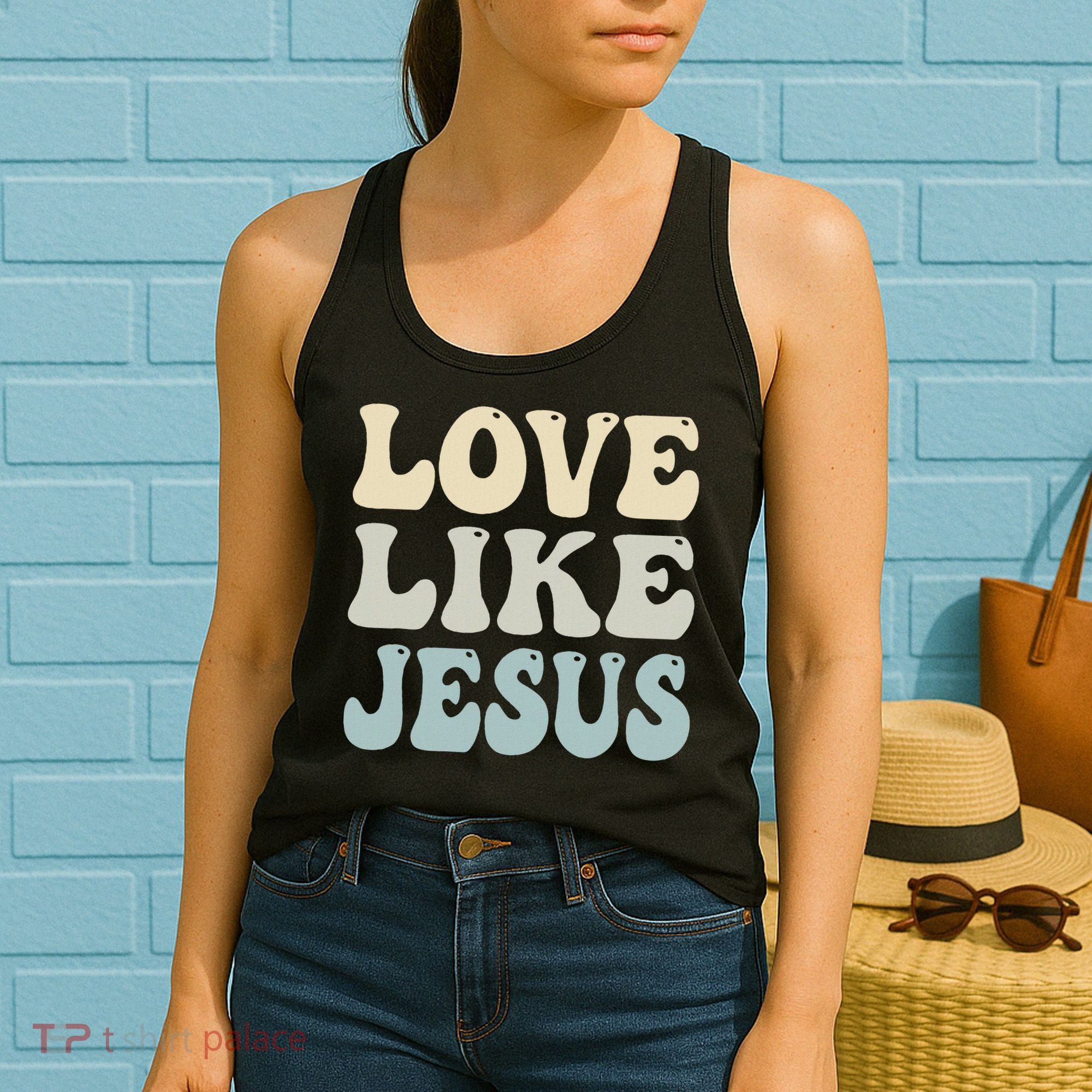 Love Like Jesus Trendy Women's Tank Top