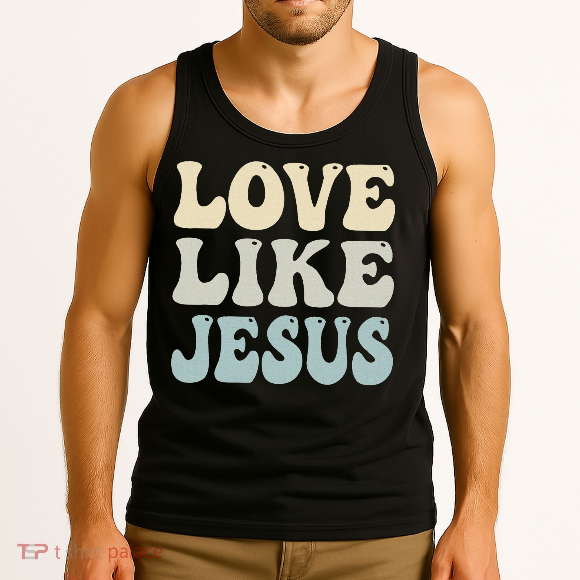 Love Like Jesus Trendy Tank Top