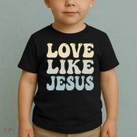 Love Like Jesus Trendy Toddler T-Shirt thumb 2