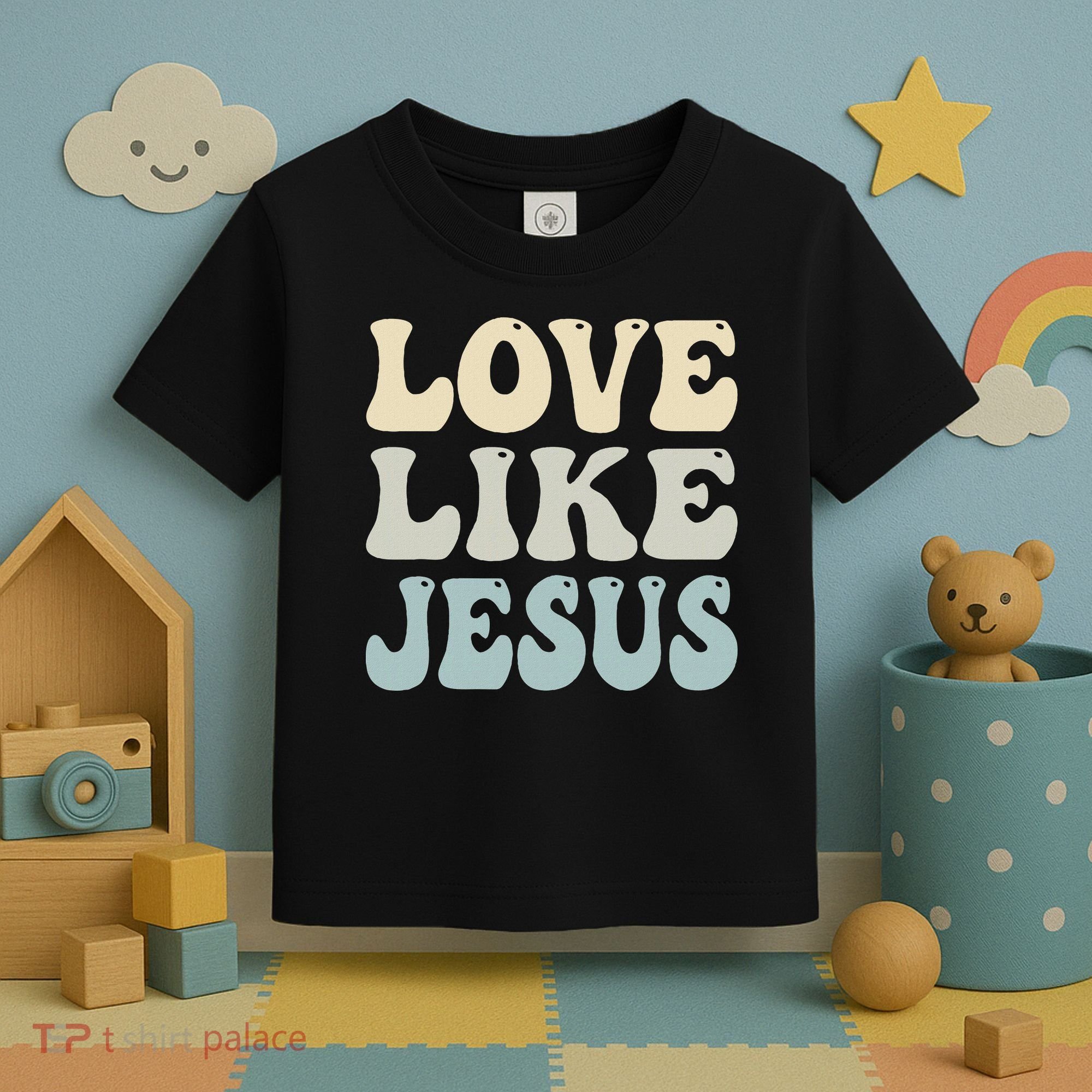 Love Like Jesus Trendy Toddler T-Shirt