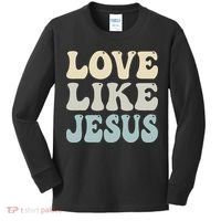 Love Like Jesus Trendy Kids Long Sleeve Shirt thumb 0