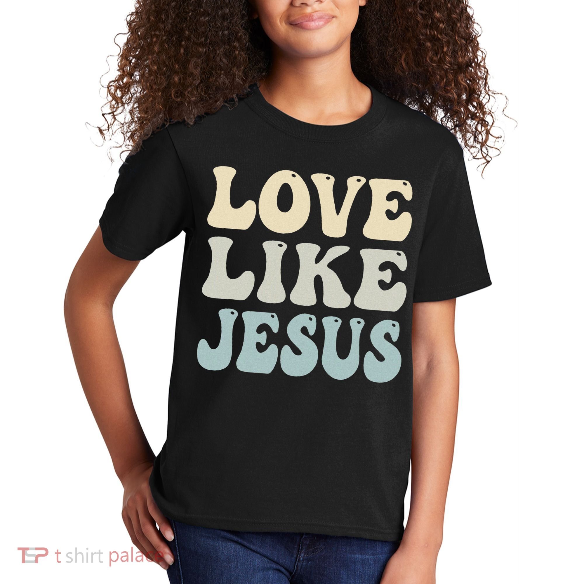 Love Like Jesus Trendy Kids T-Shirt