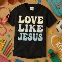 Love Like Jesus Trendy Kids T-Shirt thumb 3