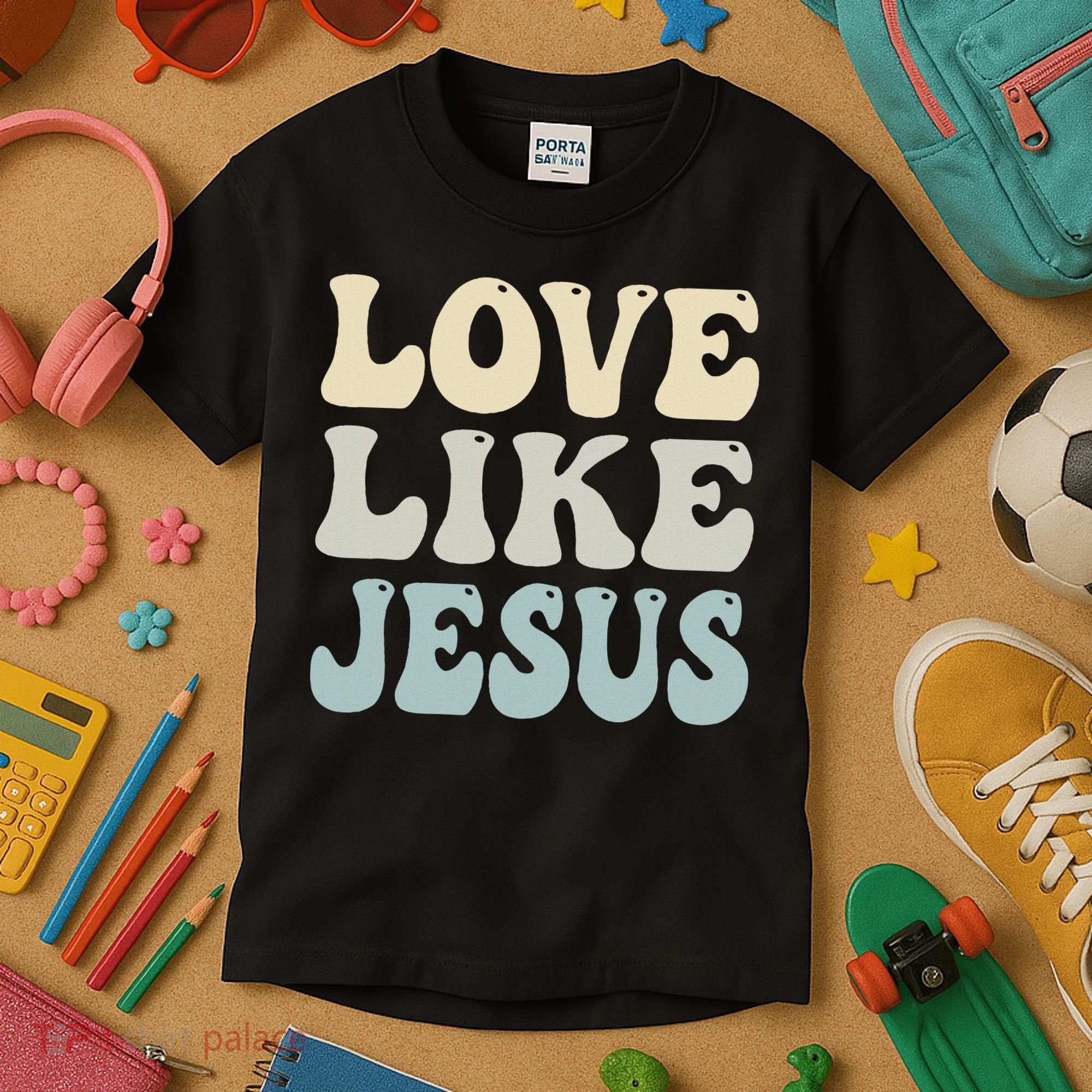 Love Like Jesus Trendy Kids T-Shirt