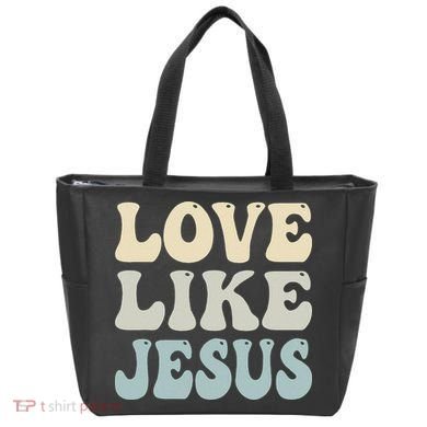 Love Like Jesus Trendy Tote Bag