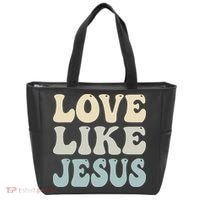Love Like Jesus Trendy Tote Bag thumb 0