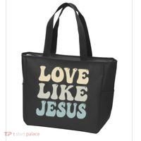 Love Like Jesus Trendy Tote Bag thumb 3