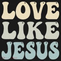 Love Like Jesus Trendy Tote Bag thumb 4