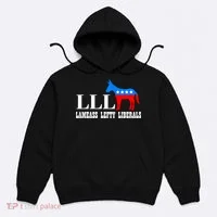 LLL - Lameass Lefty Liberals Anti Liberal Hoodie thumb 0