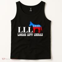 LLL - Lameass Lefty Liberals Anti Liberal Tank Top thumb 2