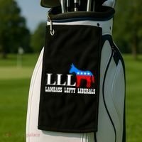 LLL - Lameass Lefty Liberals Anti Liberal Golf Towel thumb 2