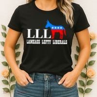 LLL - Lameass Lefty Liberals Anti Liberal Women's T-Shirt thumb 2