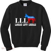 LLL - Lameass Lefty Liberals Anti Liberal Kids Sweatshirt thumb 0