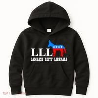 LLL - Lameass Lefty Liberals Anti Liberal Kids Hoodie thumb 0
