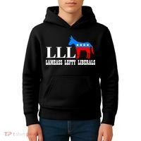 LLL - Lameass Lefty Liberals Anti Liberal Kids Hoodie thumb 4