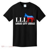 LLL - Lameass Lefty Liberals Anti Liberal Kids T-Shirt thumb 0