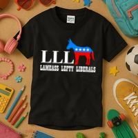 LLL - Lameass Lefty Liberals Anti Liberal Kids T-Shirt thumb 3