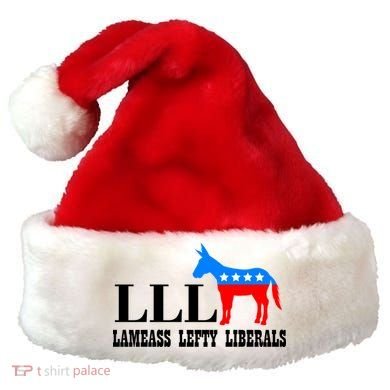 LLL - Lameass Lefty Liberals Anti Liberal Santa Hat