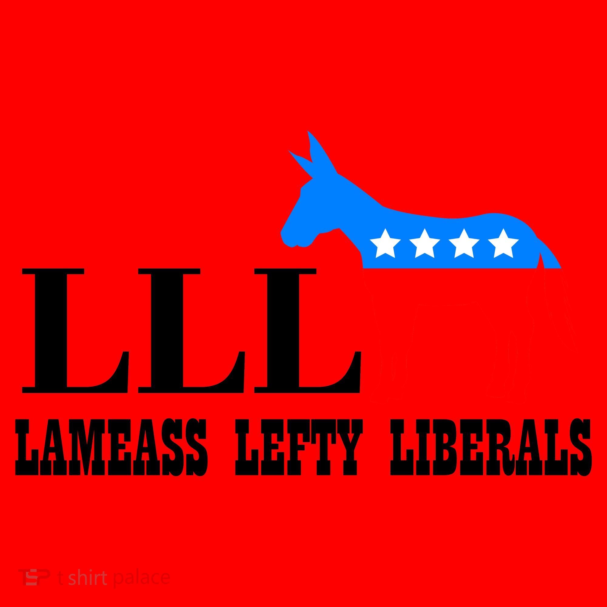 LLL - Lameass Lefty Liberals Anti Liberal Santa Hat