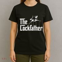 Locksmith Lockfather T-Shirt thumb 4