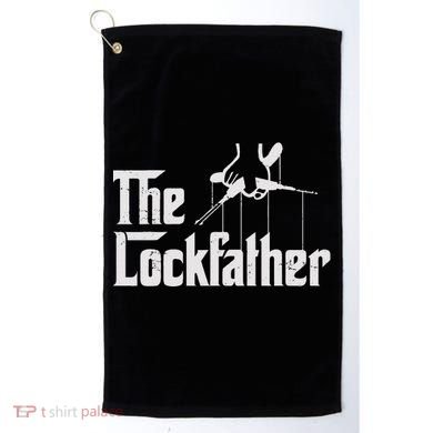 Locksmith Lockfather Golf Towel