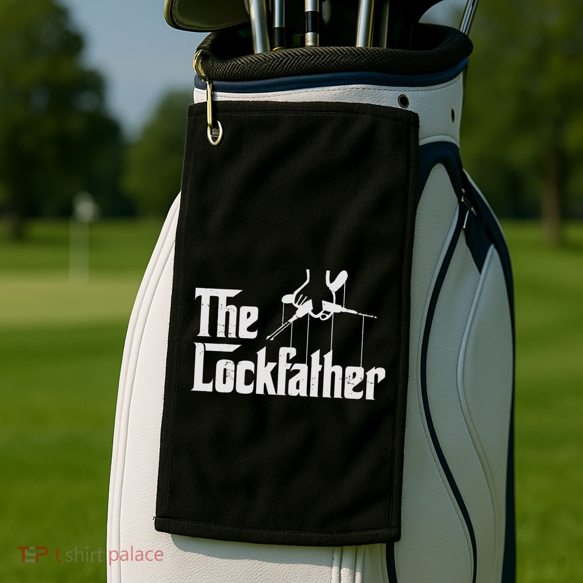Locksmith Lockfather Golf Towel