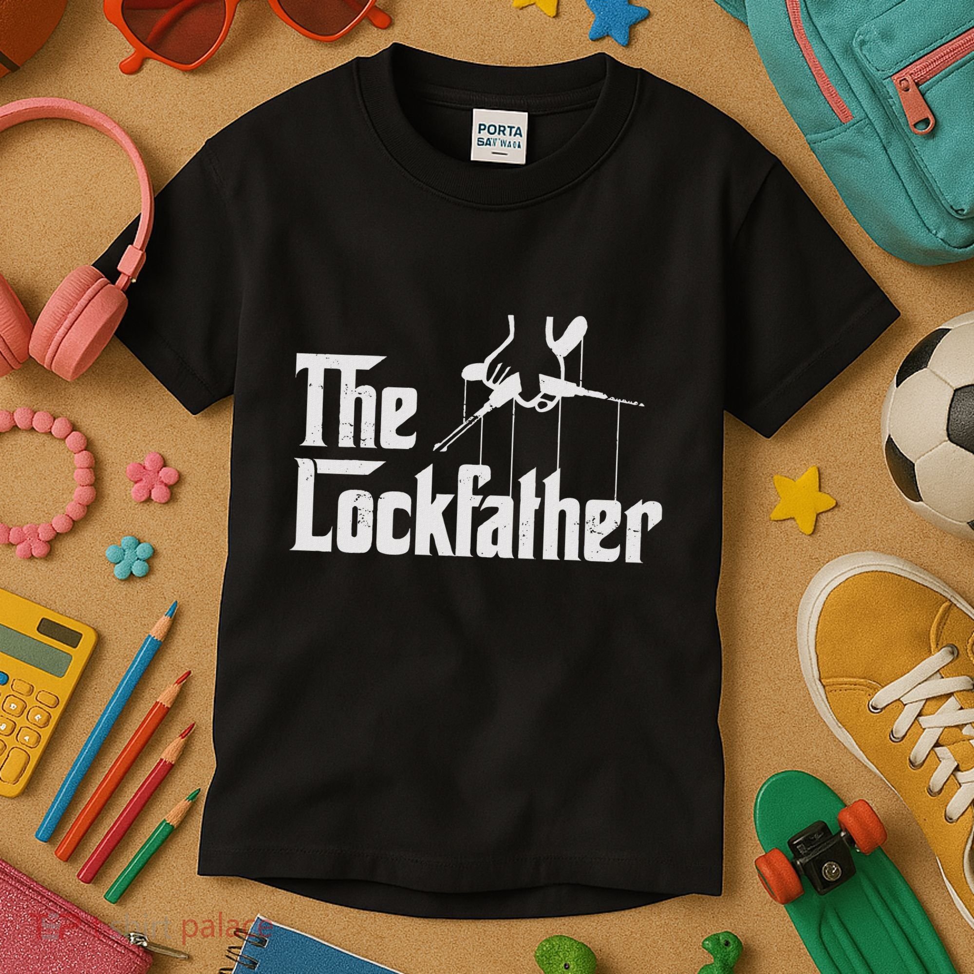 Locksmith Lockfather Kids T-Shirt