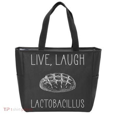 Live Laugh Lactobacillus For Sourdough Baker Tote Bag