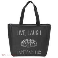 Live Laugh Lactobacillus For Sourdough Baker Tote Bag thumb 0