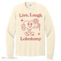Live Laugh Lobotomy Long Sleeve Shirt thumb 0