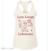 Live Laugh Lobotomy Women's Tank Top thumb 0