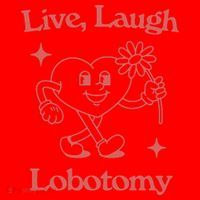 Live Laugh Lobotomy Santa Hat thumb 1