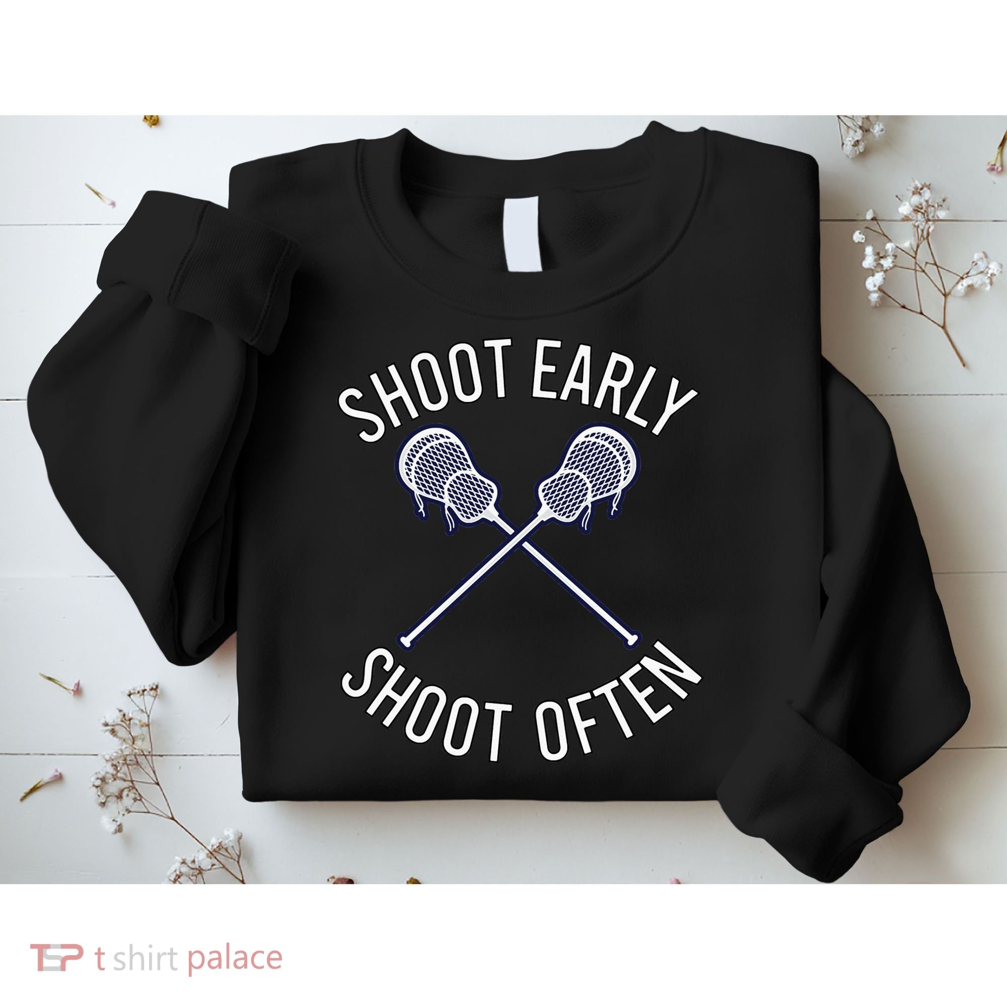 Lax Lacrosse Long Sleeve Sweatshirt