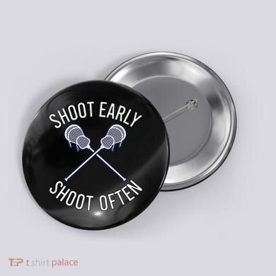 Lax Lacrosse Long Sleeve Button