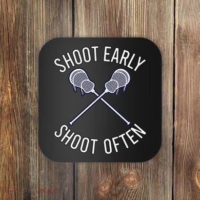 Lax Lacrosse Long Sleeve Coaster