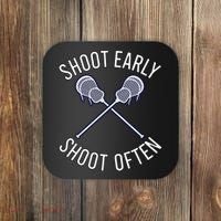 Lax Lacrosse Long Sleeve Coaster thumb 0