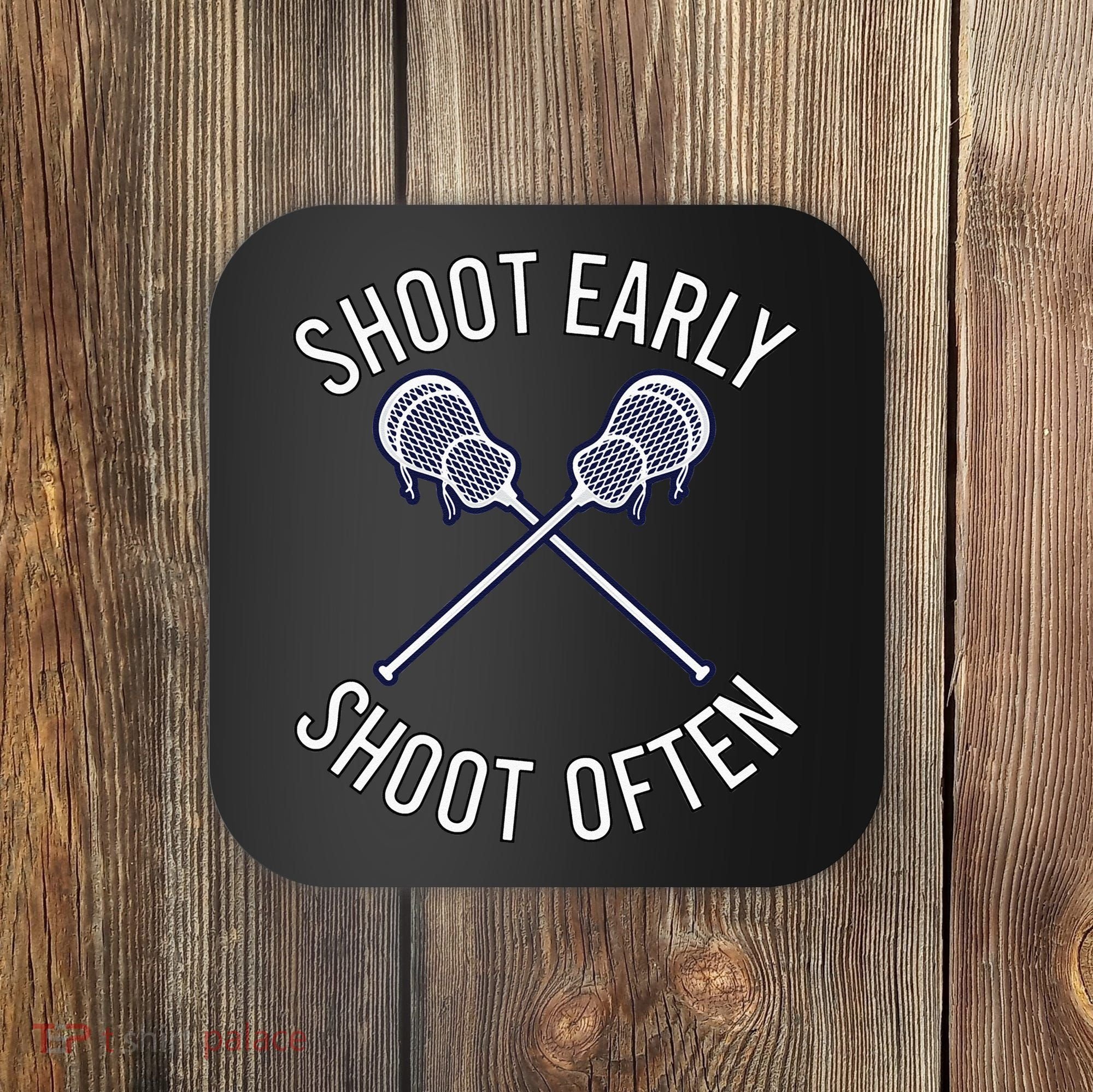 Lax Lacrosse Long Sleeve Coaster