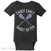 Lax Lacrosse Long Sleeve Baby Bodysuit thumb 0
